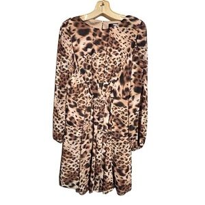 M60‎ Miss Sixty Animal Print Dress nwt